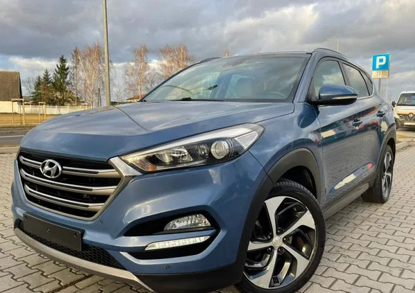 hyundai tucson Hyundai Tucson cena 68000 przebieg: 99000, rok produkcji 2016 z Leszno